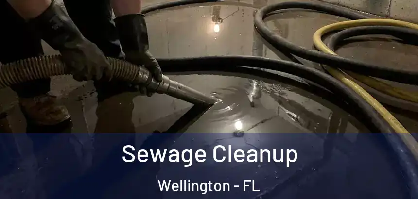 Sewage Cleanup Wellington - FL